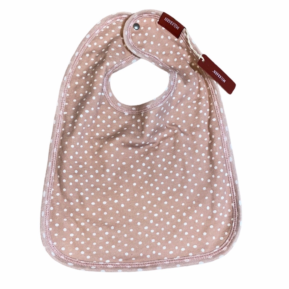 Milkbarn organic cotton bib FINAL PRICE DROP